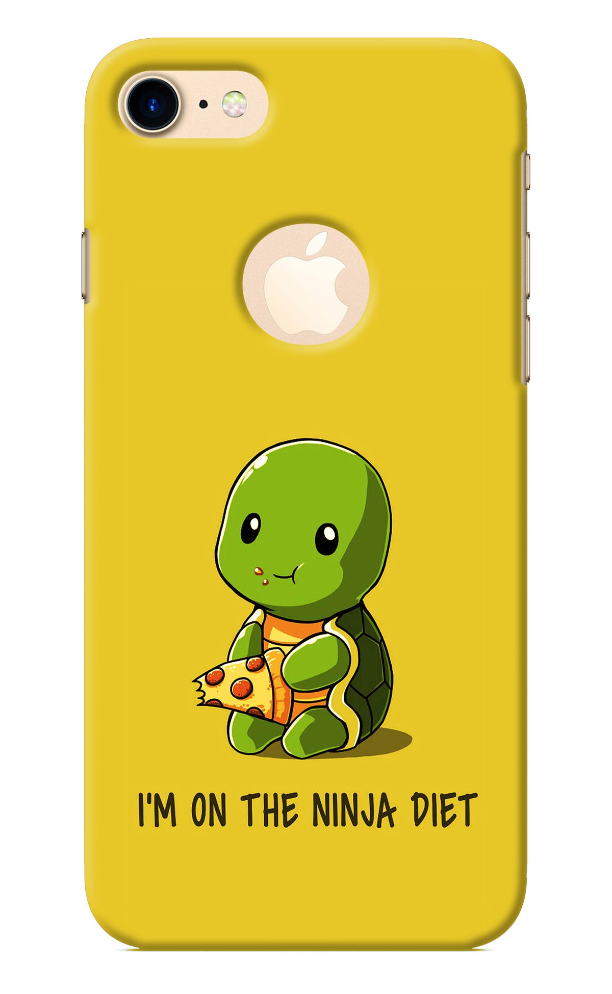 I'm on Ninja Diet iPhone 8 Logocut Back Cover