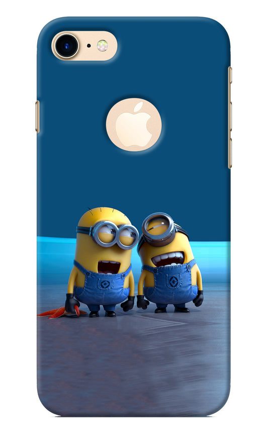 Minion Laughing iPhone 8 Logocut Back Cover