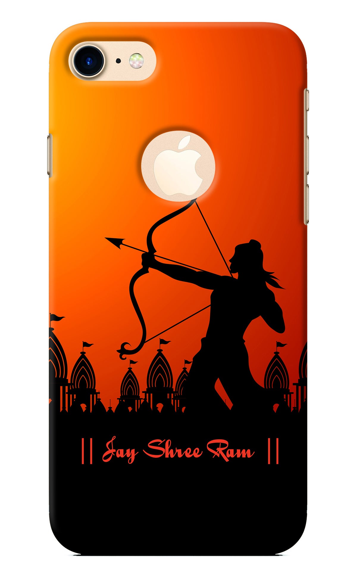 Lord Ram - 4 iPhone 8 Logocut Back Cover