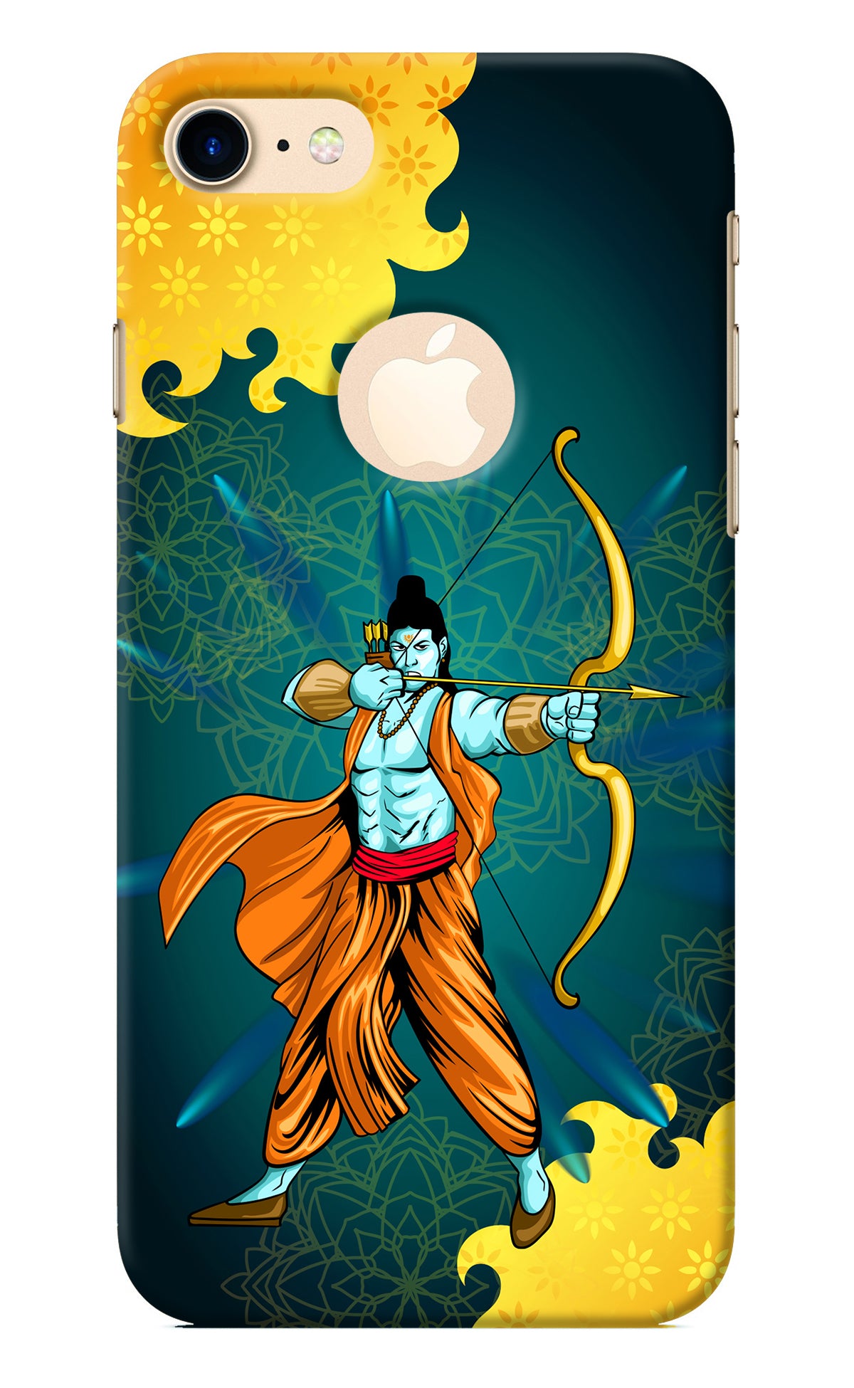 Lord Ram - 6 iPhone 8 Logocut Back Cover