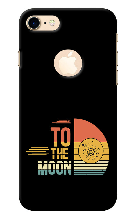 To the Moon iPhone 8 Logocut Back Cover