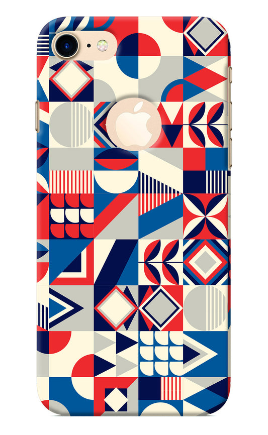 Colorful Pattern iPhone 8 Logocut Back Cover