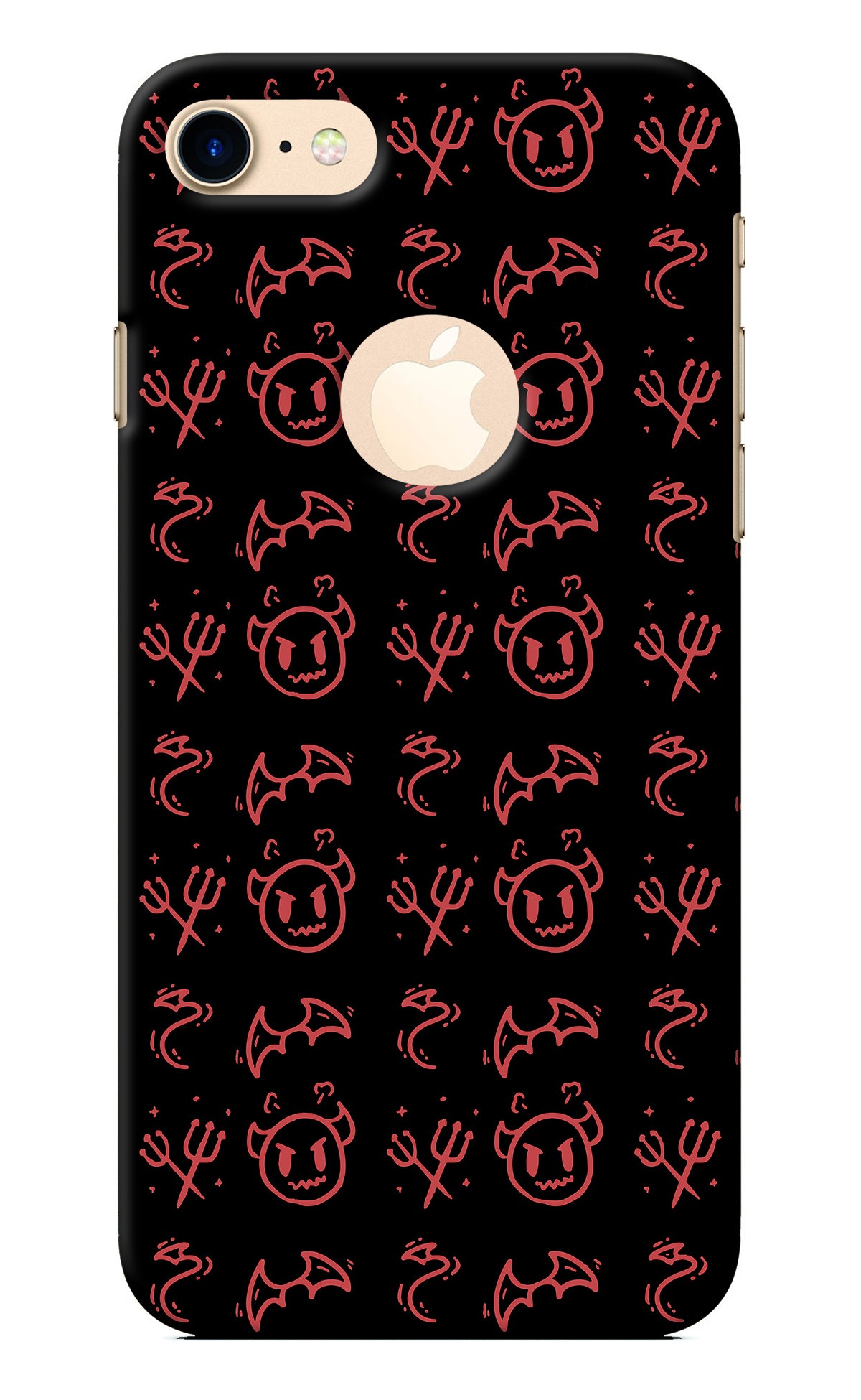 Devil iPhone 8 Logocut Back Cover