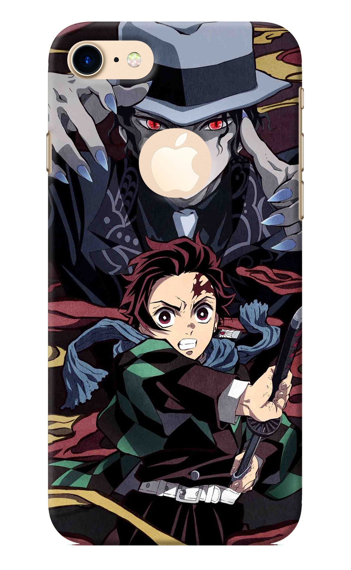 Demon Slayer iPhone 8 Logocut Back Cover