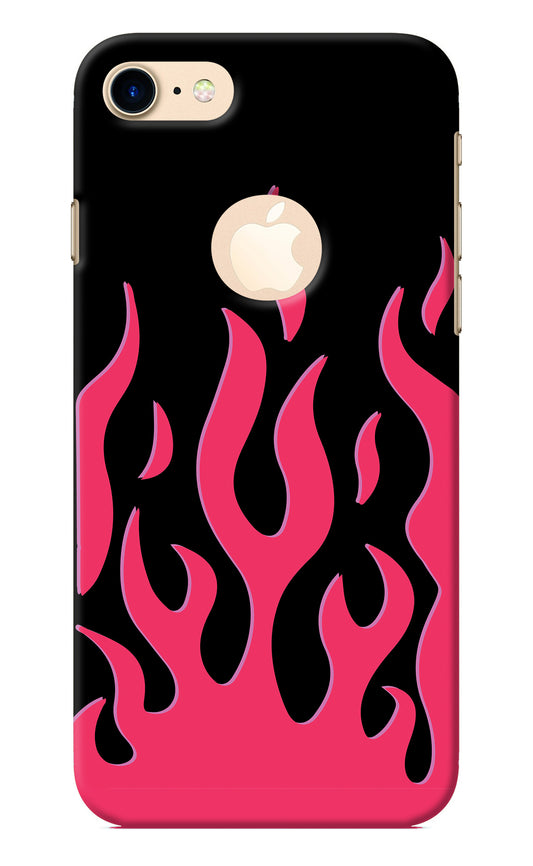 Fire Flames iPhone 8 Logocut Back Cover