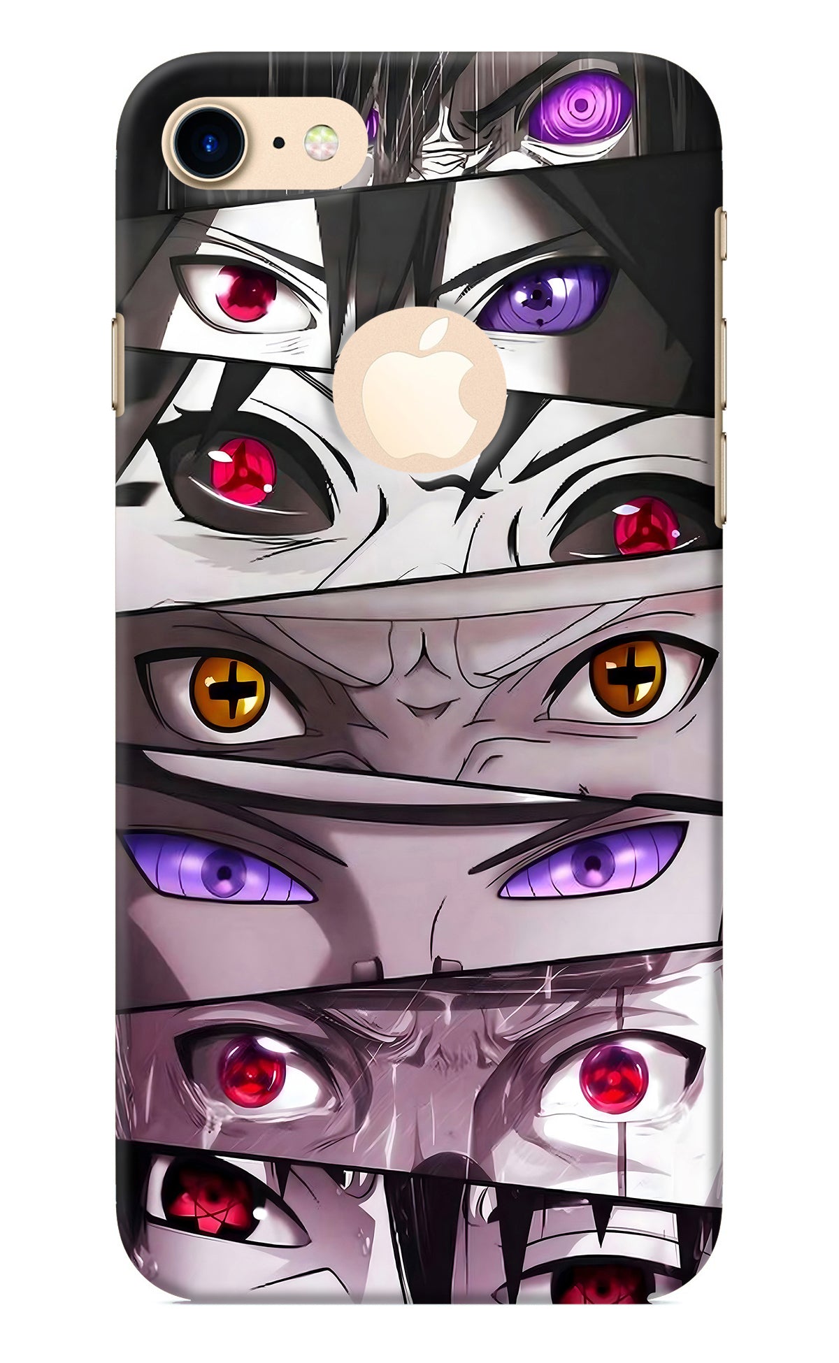 Naruto Anime iPhone 8 Logocut Back Cover