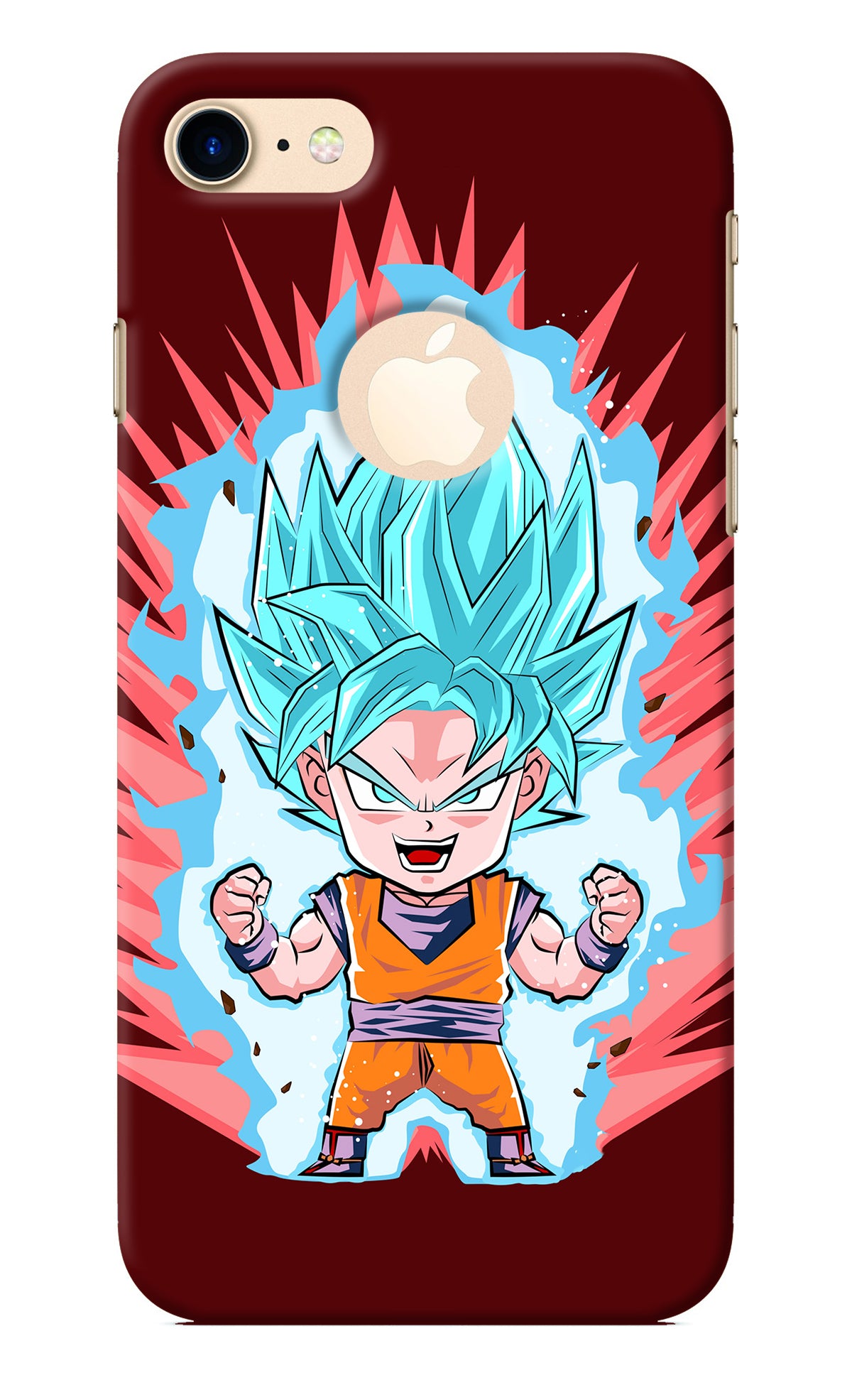 Goku Little iPhone 8 Logocut Back Cover