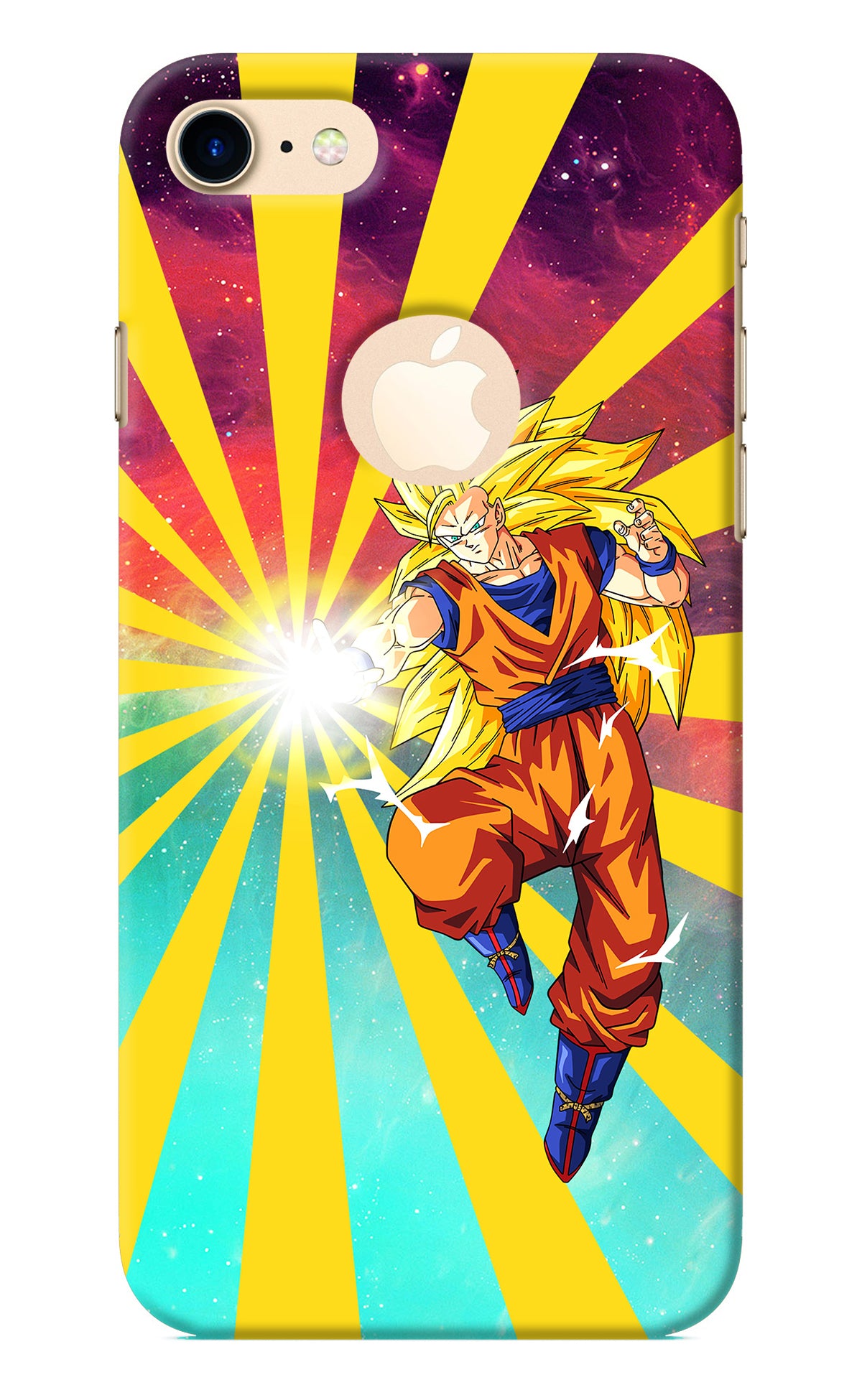 Goku Super Saiyan iPhone 8 Logocut Back Cover