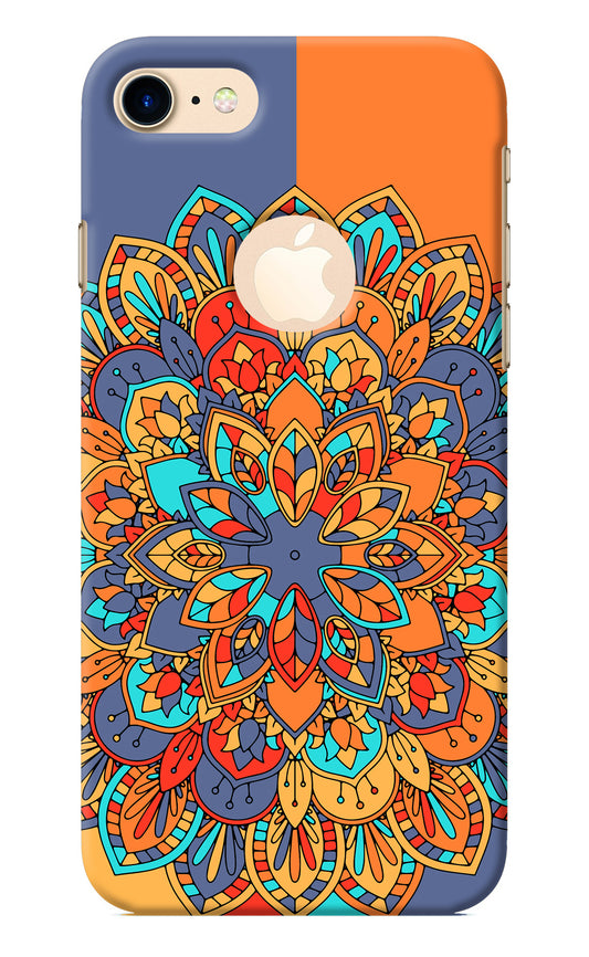 Color Mandala iPhone 8 Logocut Back Cover