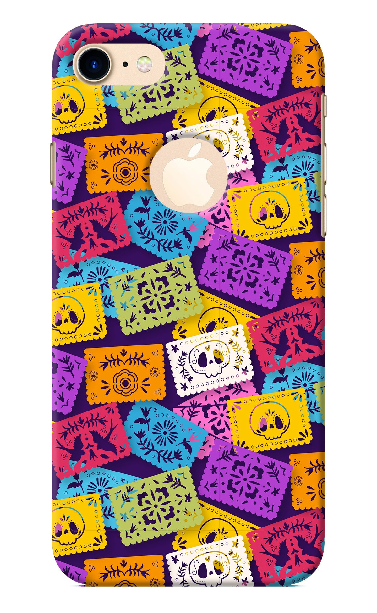 Mexican Pattern iPhone 8 Logocut Back Cover