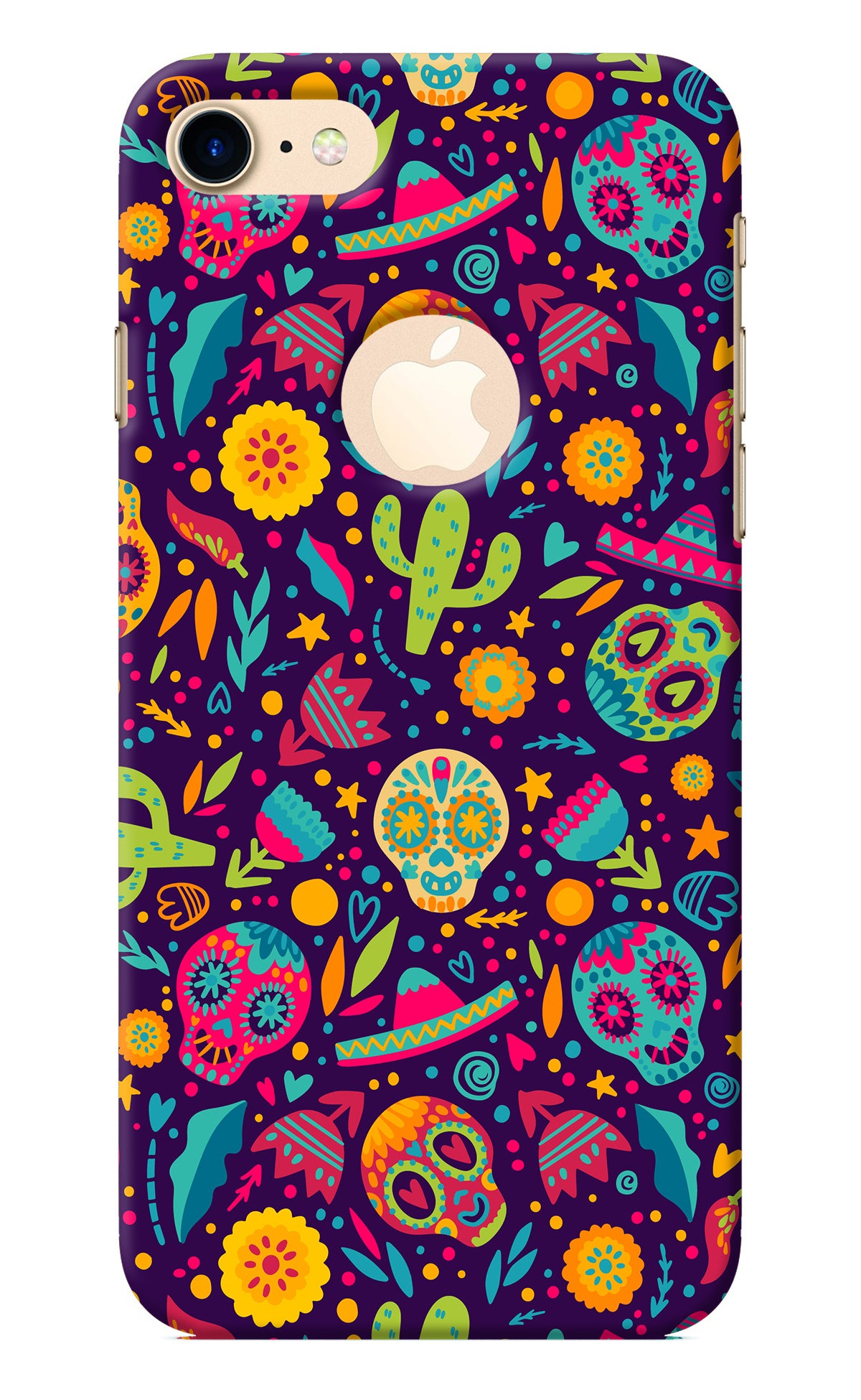 Mexican Design iPhone 8 Logocut Back Cover