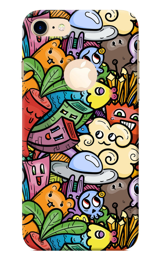 Veggie Doodle iPhone 8 Logocut Back Cover