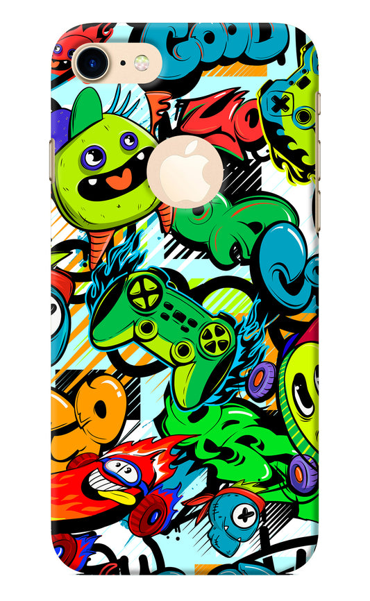 Game Doodle iPhone 8 Logocut Back Cover