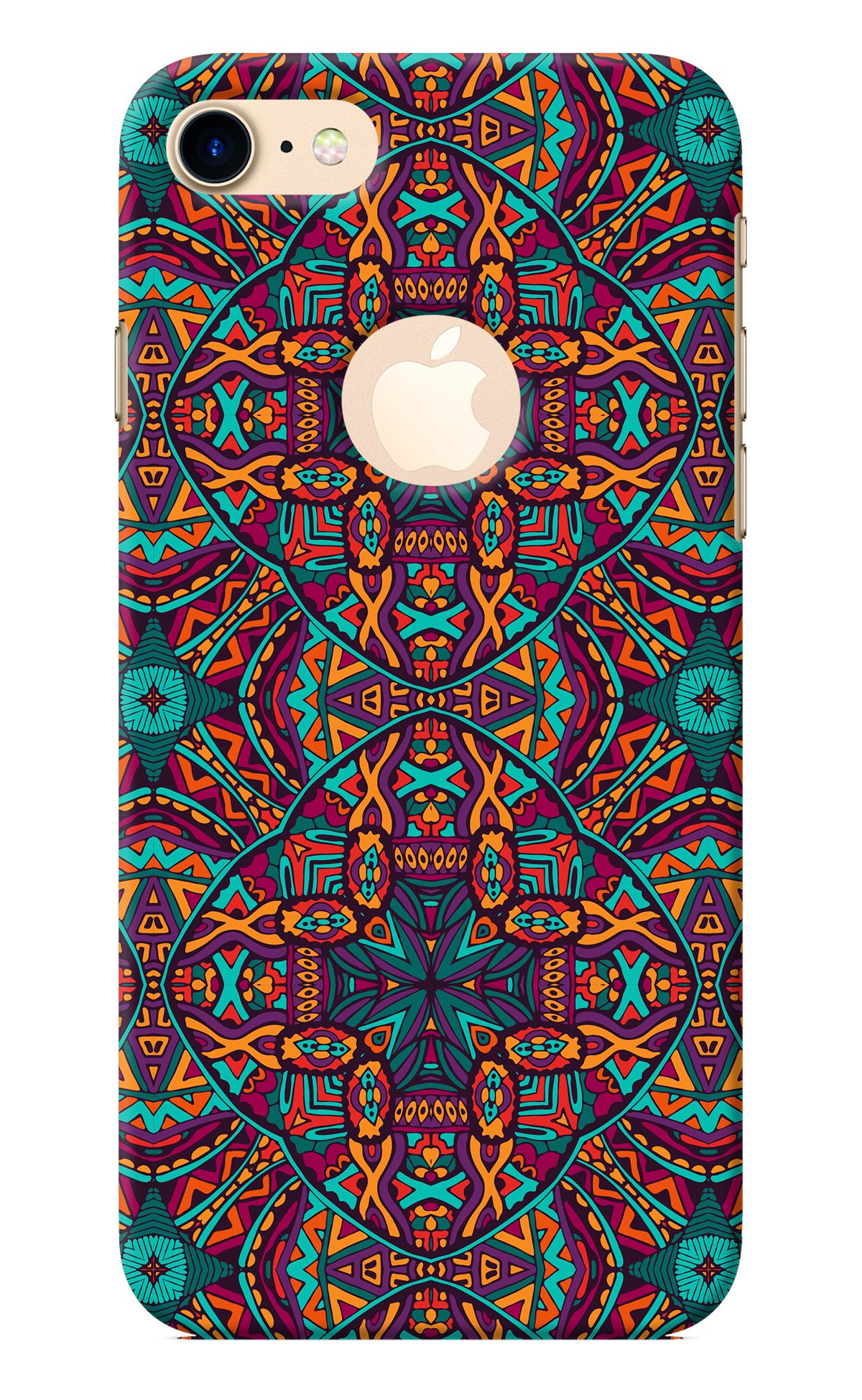 Colour Mandala iPhone 8 Logocut Back Cover