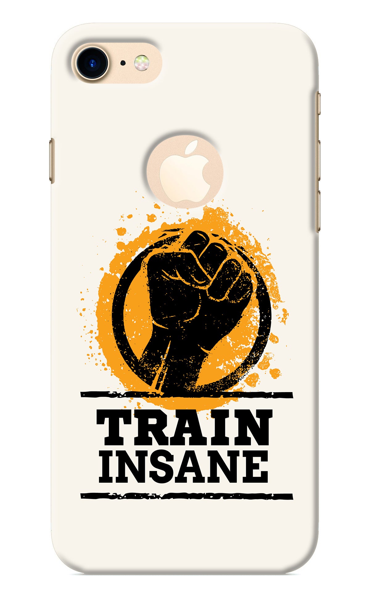 Train Insane iPhone 8 Logocut Back Cover