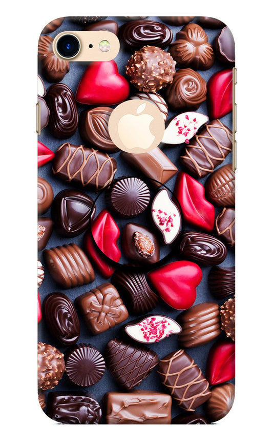 Chocolates iPhone 8 Logocut Pop Case