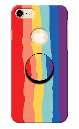 Rainbow iPhone 8 Logocut Pop Case