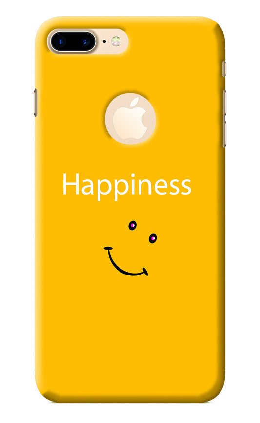 Happiness With Smiley iPhone 7 Plus Logocut Back Cover
