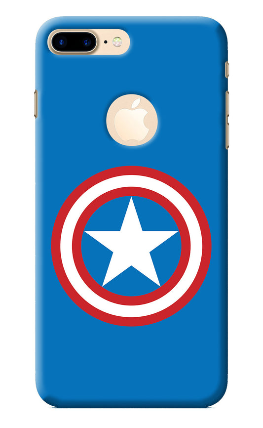 Captain America Logo iPhone 7 Plus Logocut Back Cover