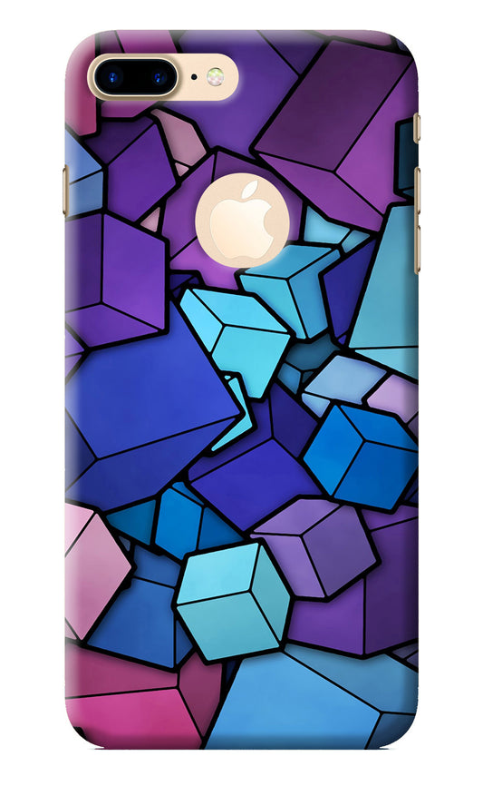 Cubic Abstract iPhone 7 Plus Logocut Back Cover