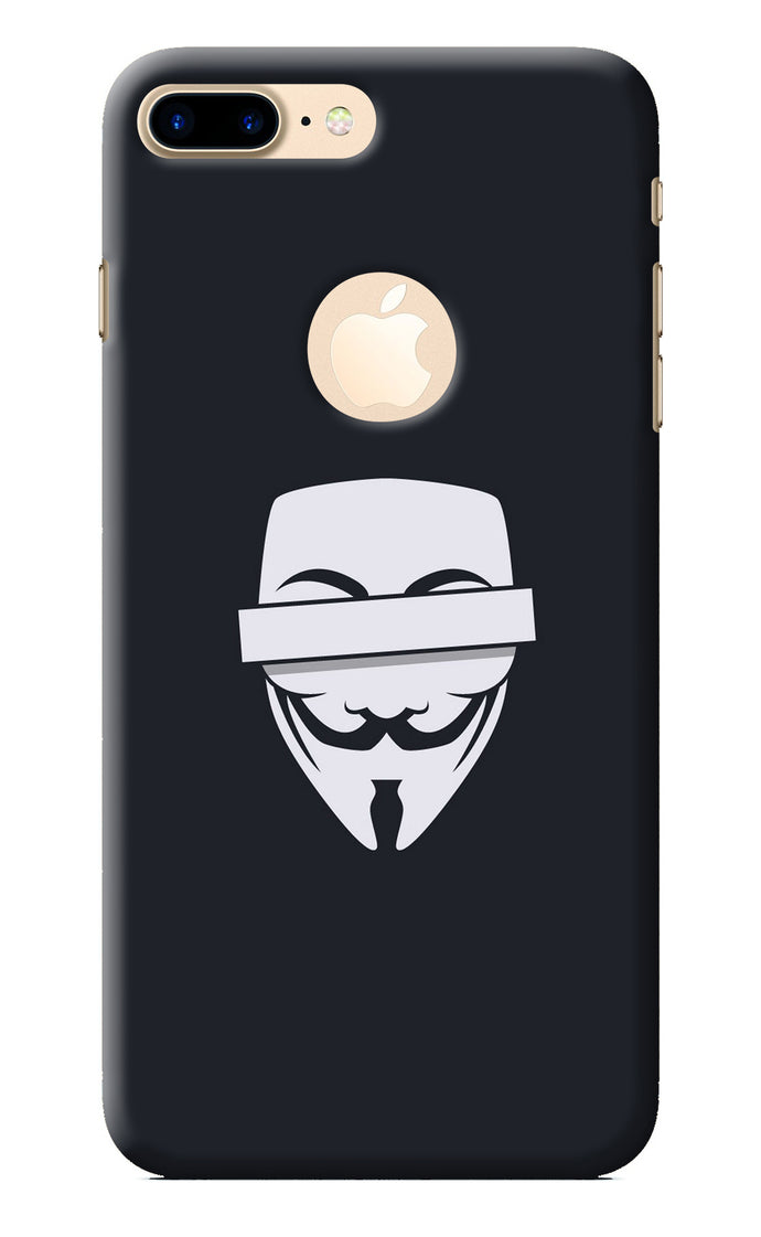 Anonymous Face iPhone 7 Plus Logocut Back Cover