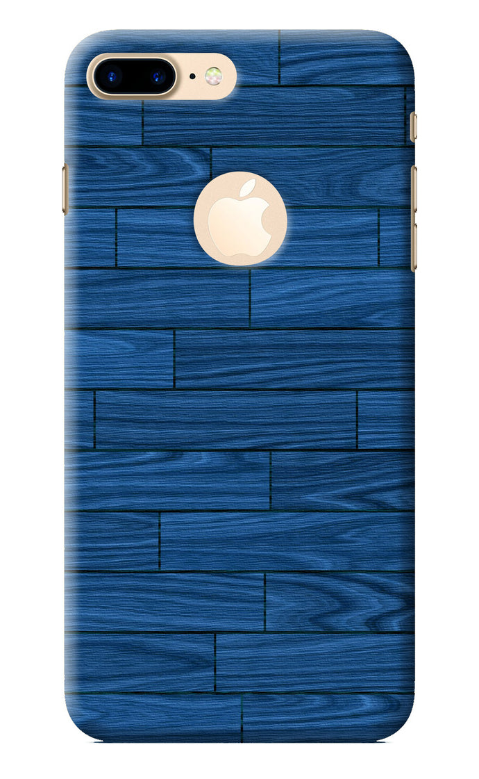 Wooden Texture iPhone 7 Plus Logocut Back Cover