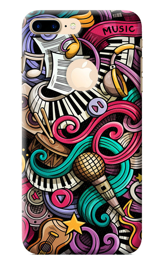 Music Abstract iPhone 7 Plus Logocut Back Cover