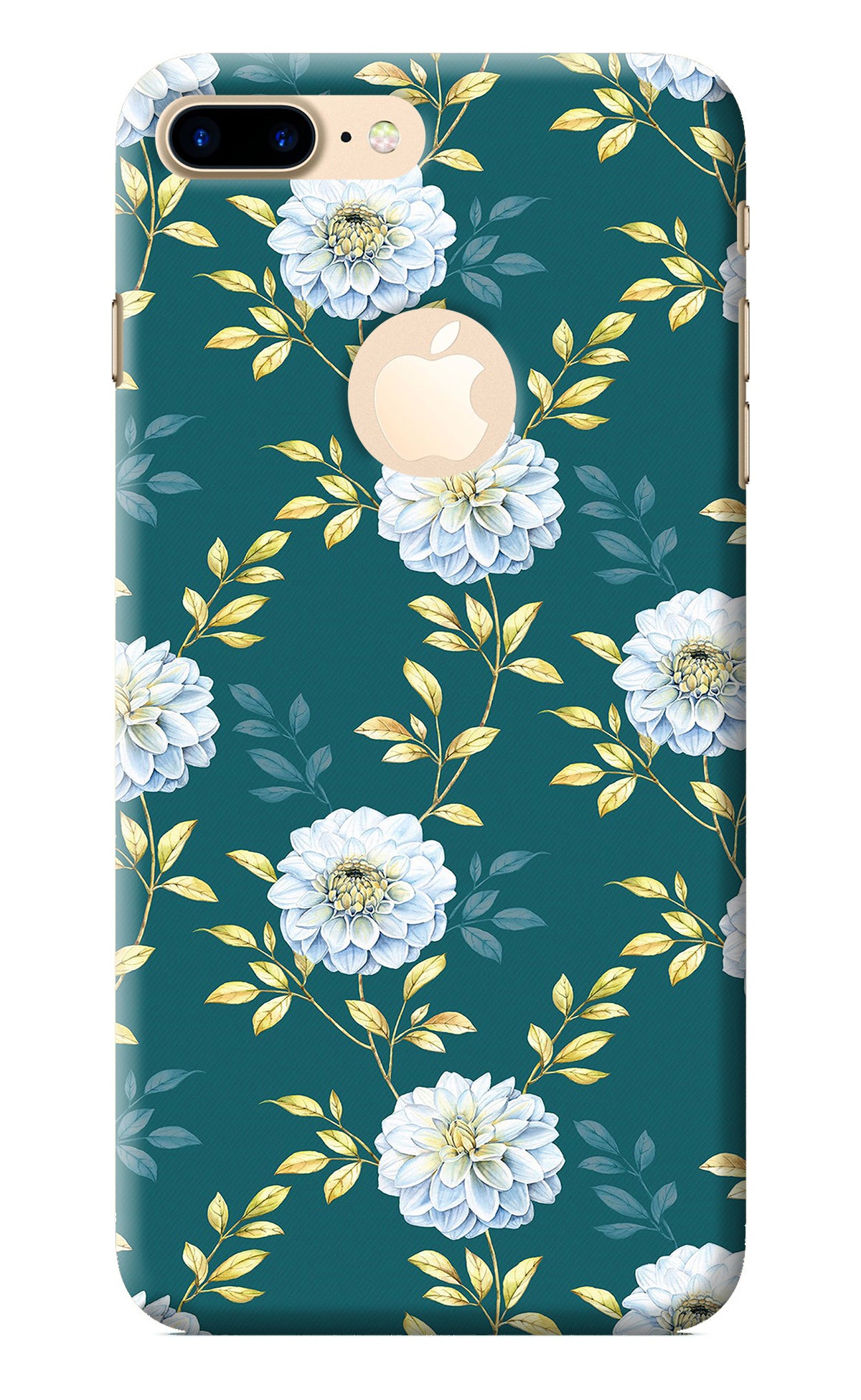 Flowers iPhone 7 Plus Logocut Back Cover