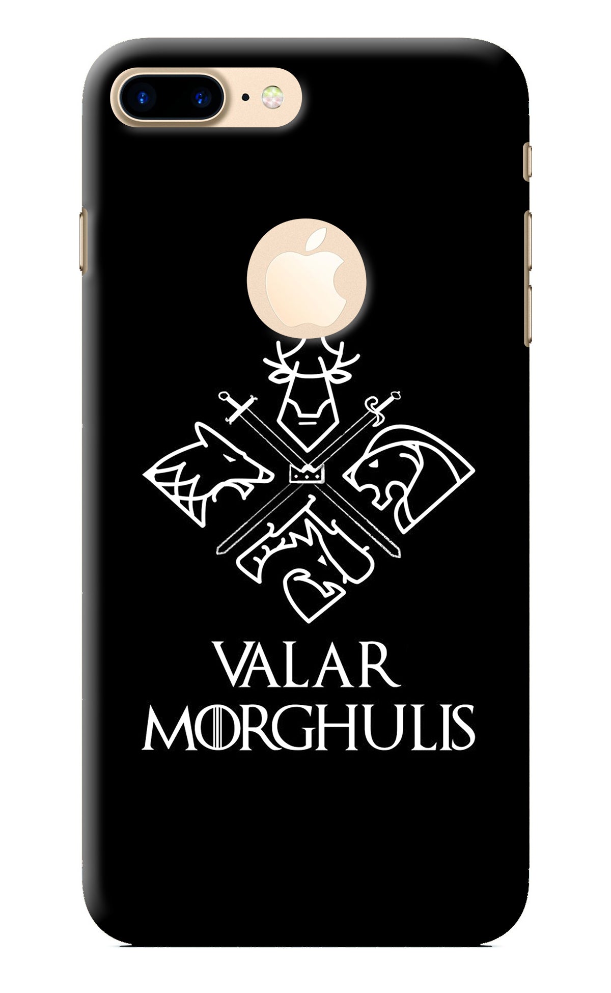 Valar Morghulis | Game Of Thrones iPhone 7 Plus Logocut Back Cover