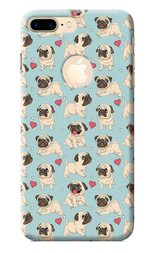 Pug Dog iPhone 7 Plus Logocut Back Cover