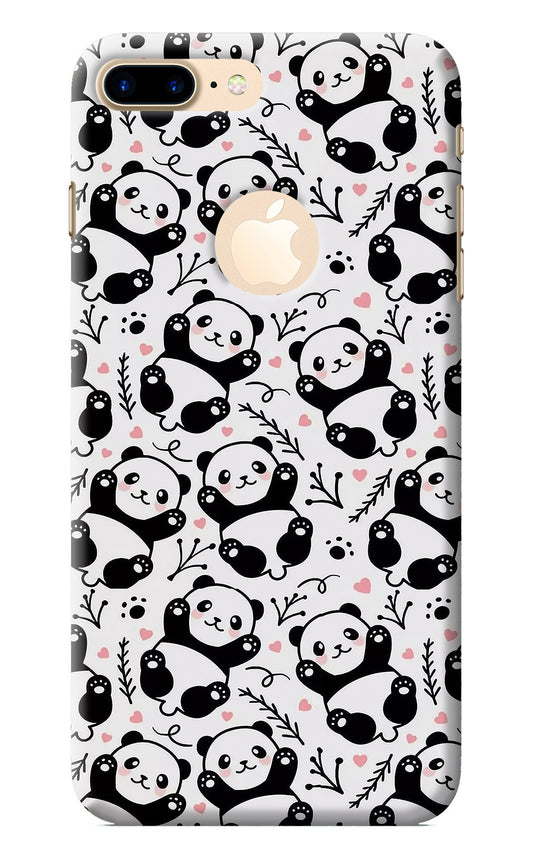 Cute Panda iPhone 7 Plus Logocut Back Cover