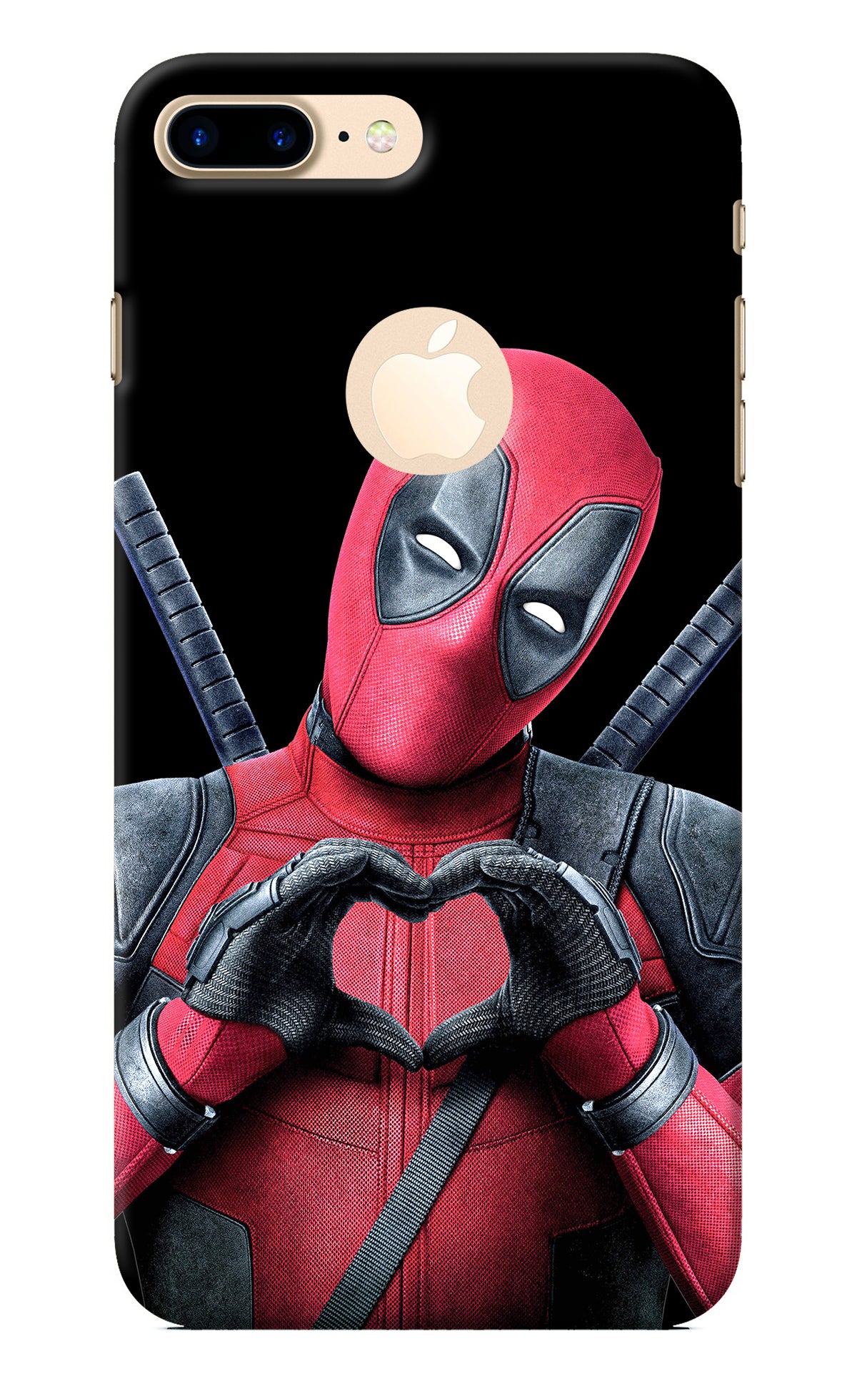 Deadpool iPhone 7 Plus Logocut Back Cover