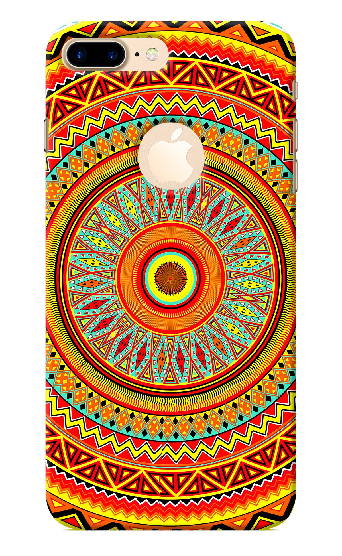 Mandala Pattern iPhone 7 Plus Logocut Back Cover