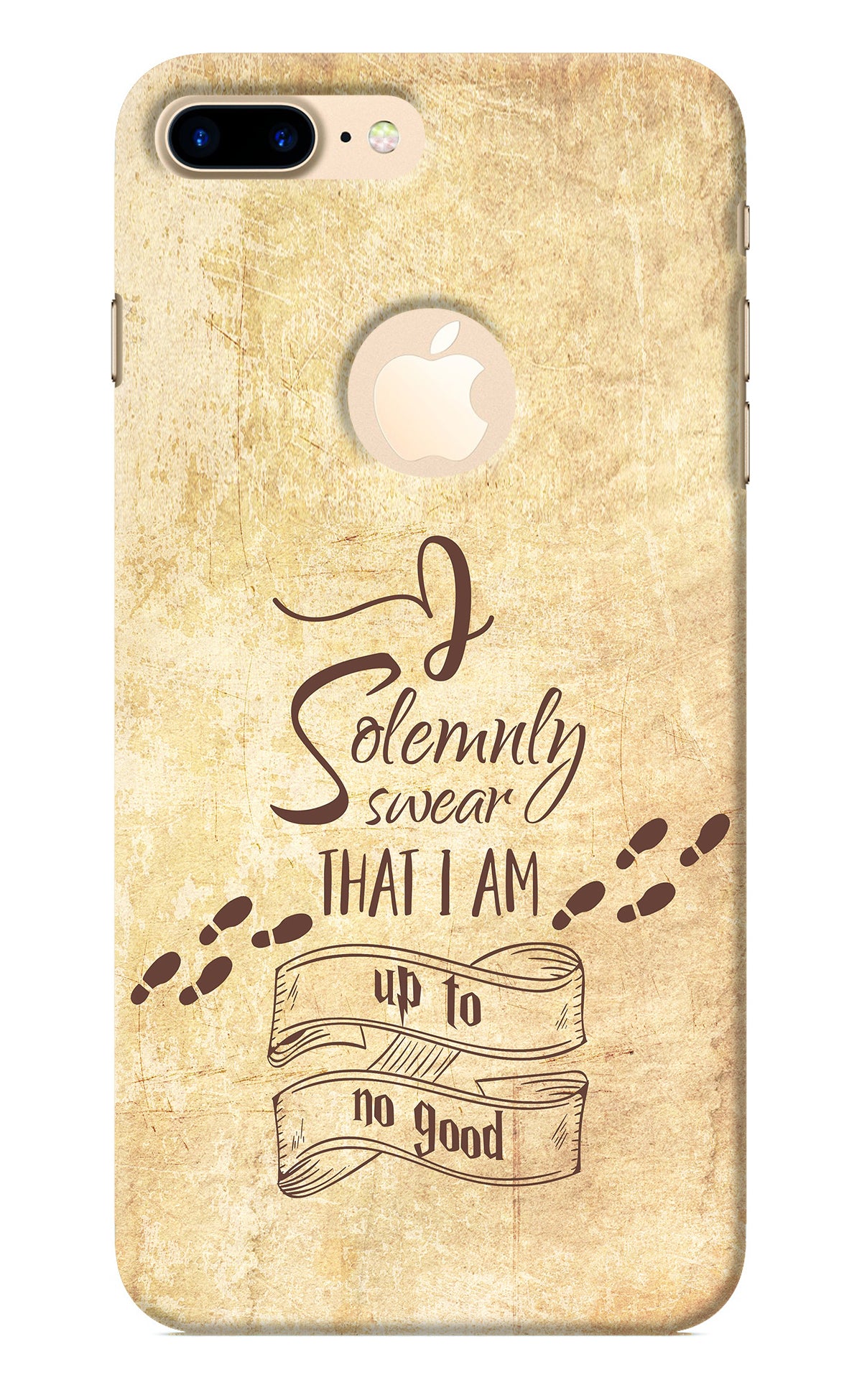I Solemnly swear that i up to no good iPhone 7 Plus Logocut Back Cover