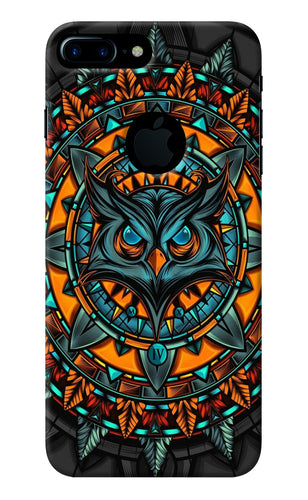 Angry Owl Art iPhone 7 Plus Logocut Back Cover