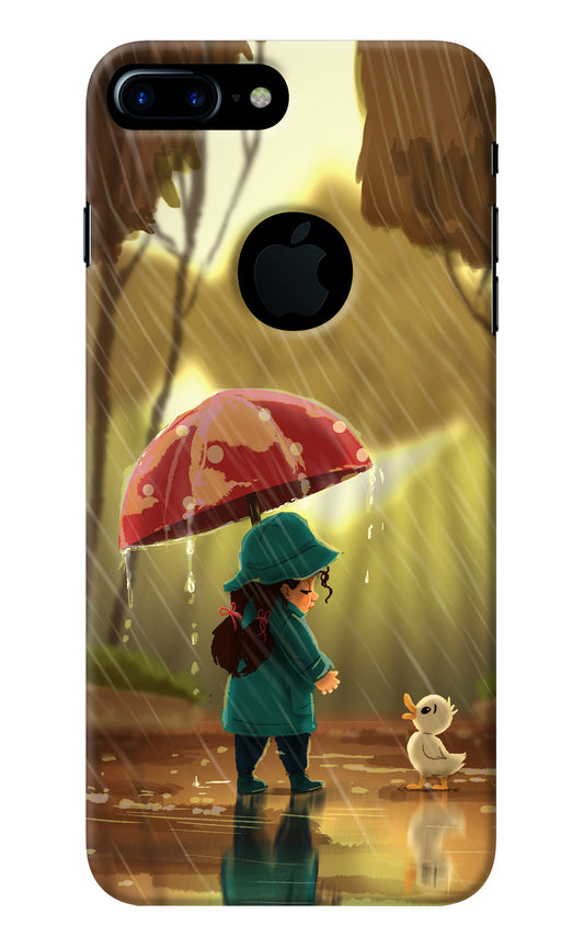 Rainy Day iPhone 7 Plus Logocut Back Cover