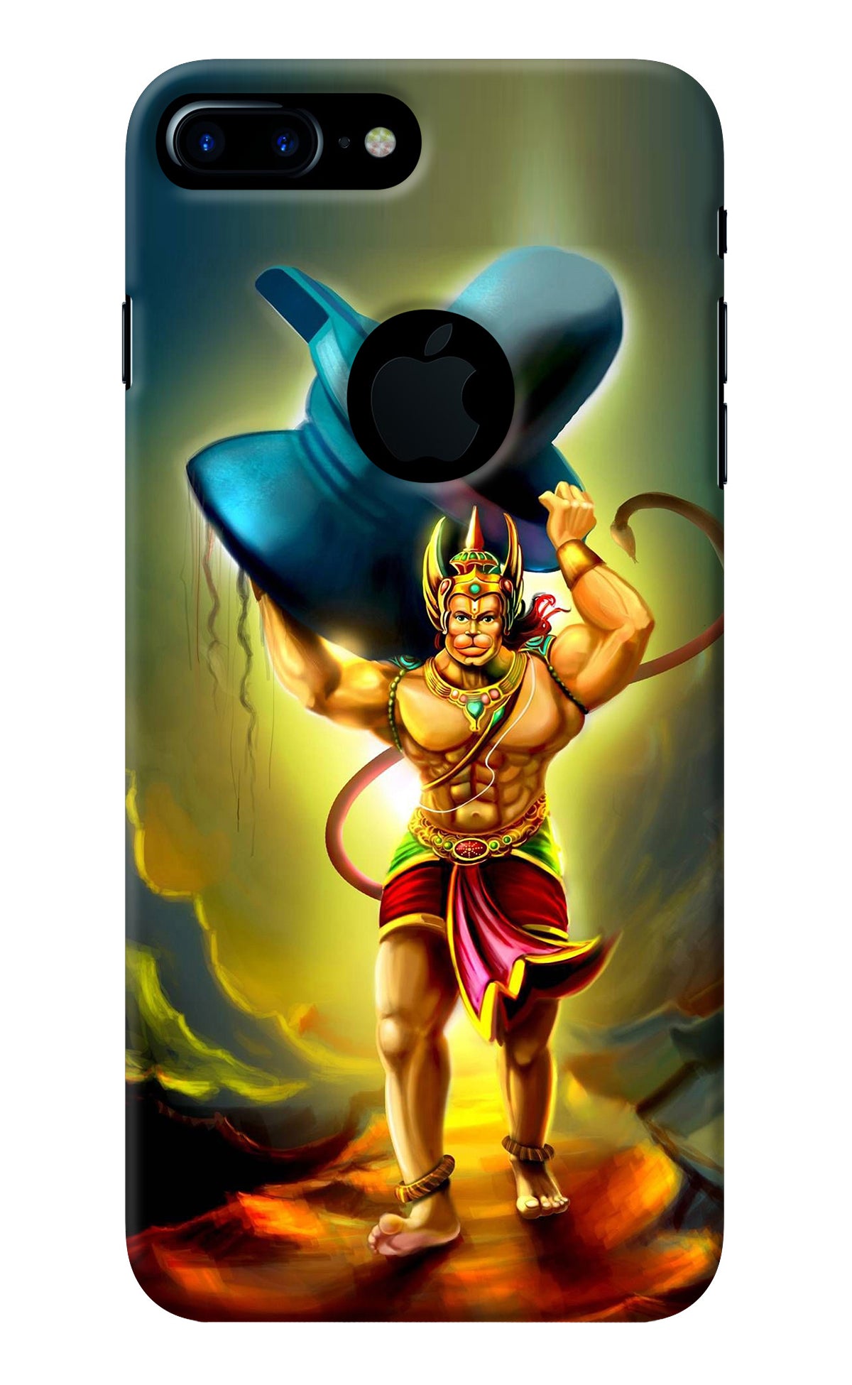 Lord Hanuman iPhone 7 Plus Logocut Back Cover