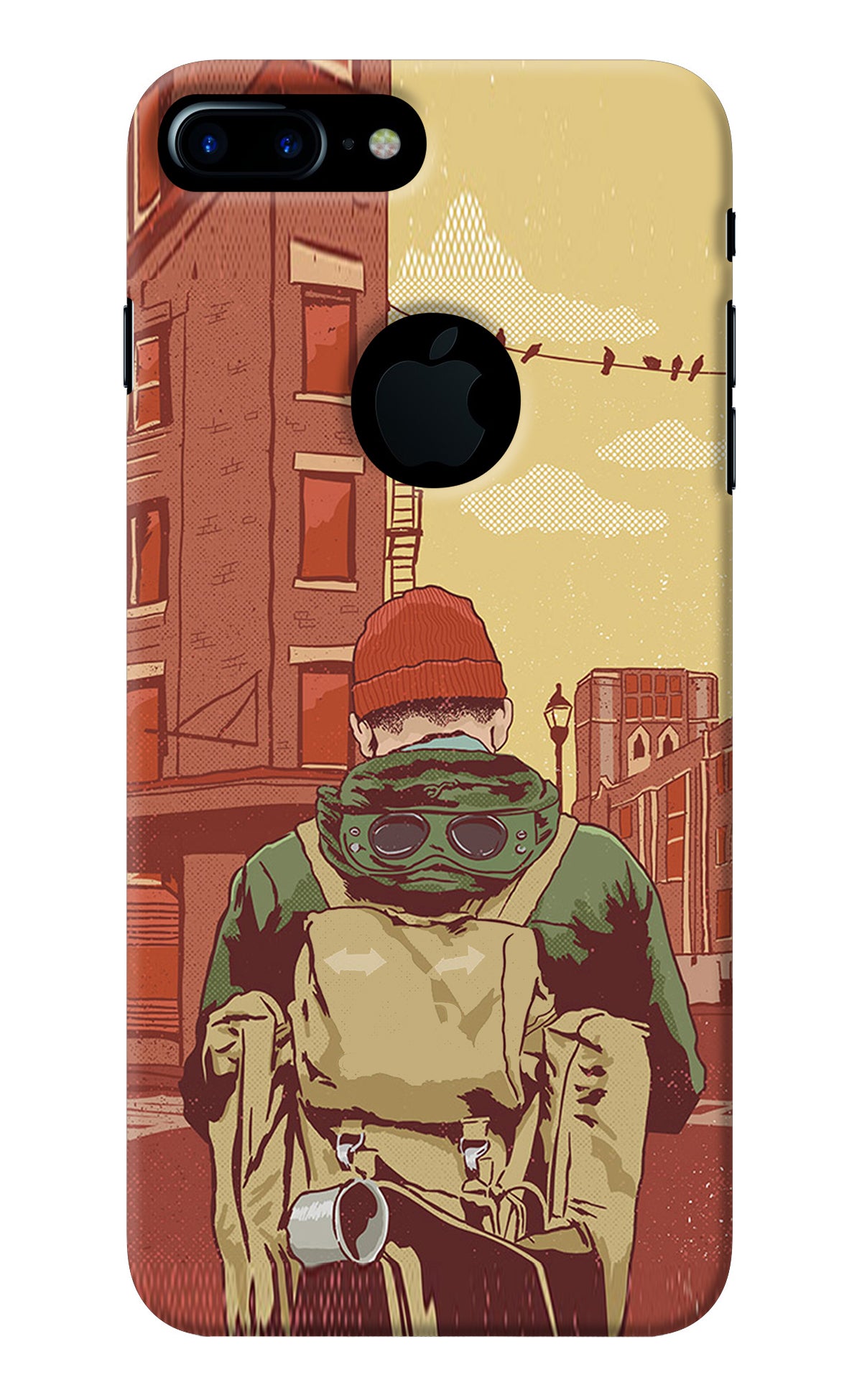 Adventurous iPhone 7 Plus Logocut Back Cover