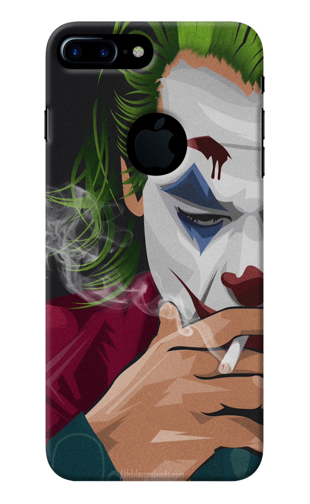 Joker Smoking iPhone 7 Plus Logocut Back Cover