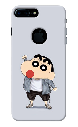 Shinchan iPhone 7 Plus Logocut Back Cover