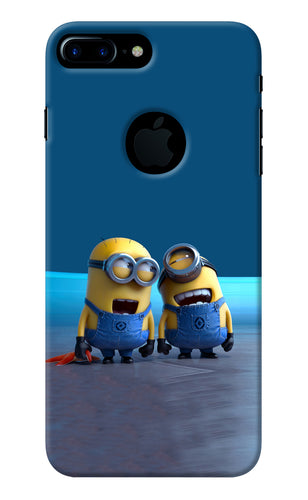 Minion Laughing iPhone 7 Plus Logocut Back Cover