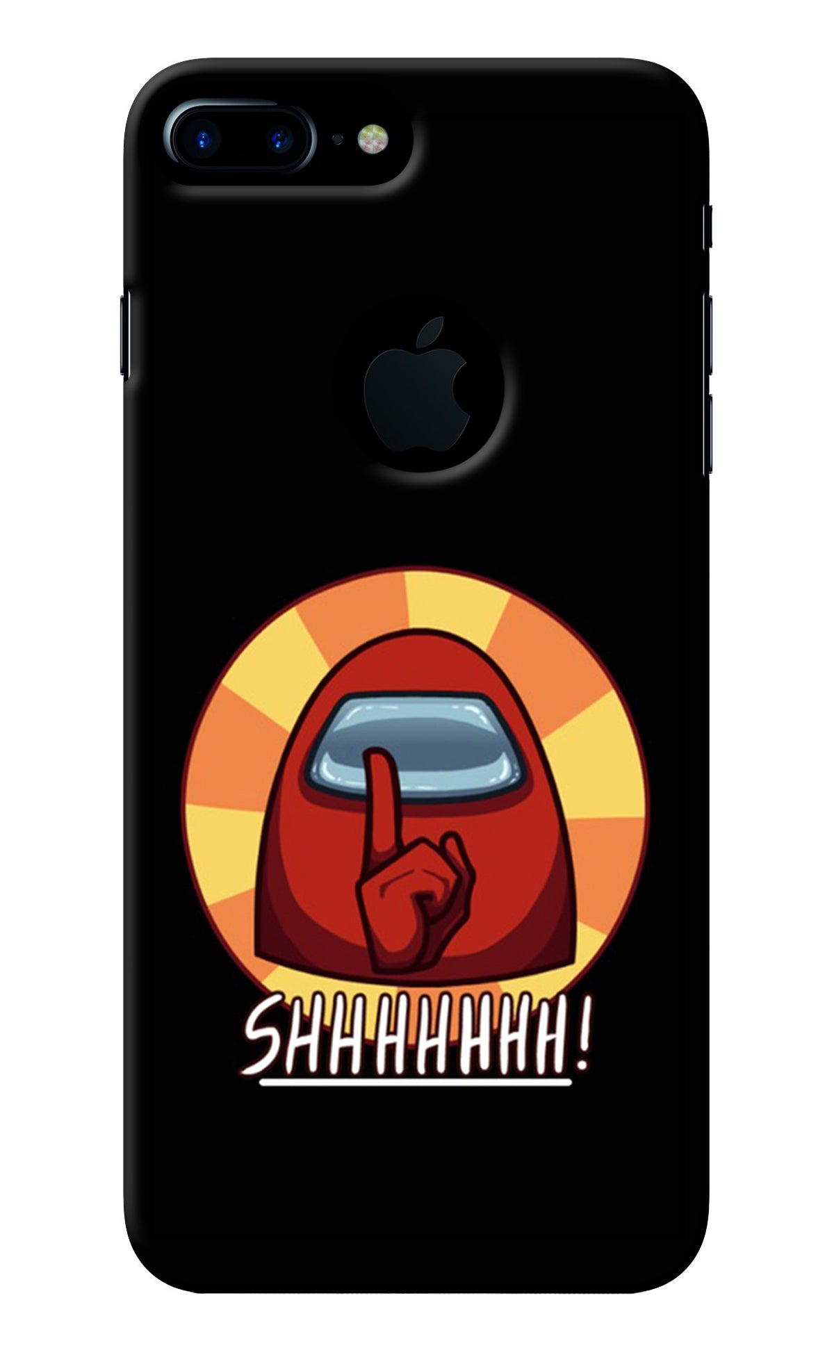 Among Us Shhh! iPhone 7 Plus Logocut Back Cover