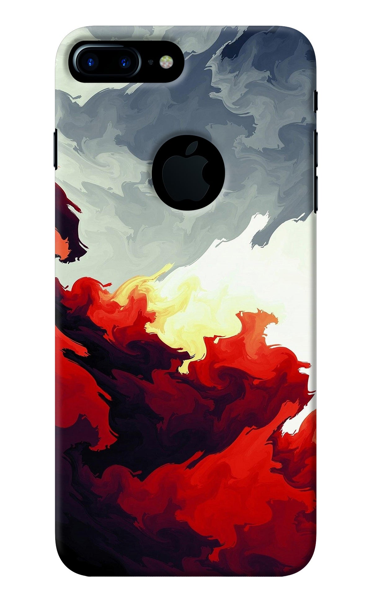 Fire Cloud iPhone 7 Plus Logocut Back Cover