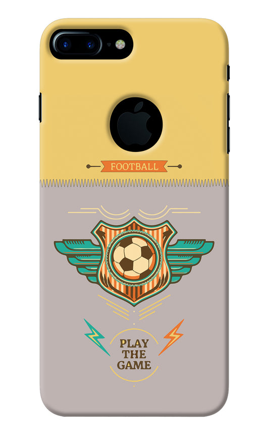 Football iPhone 7 Plus Logocut Back Cover