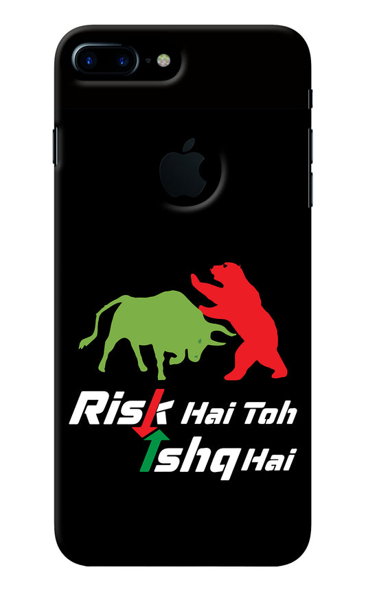 Risk Hai Toh Ishq Hai iPhone 7 Plus Logocut Back Cover