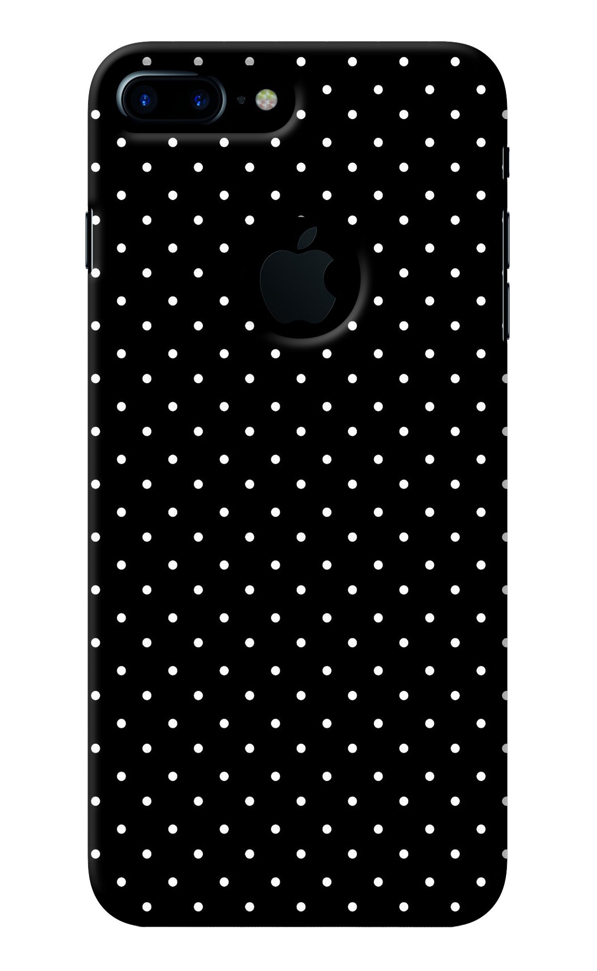 White Dots iPhone 7 Plus Logocut Back Cover