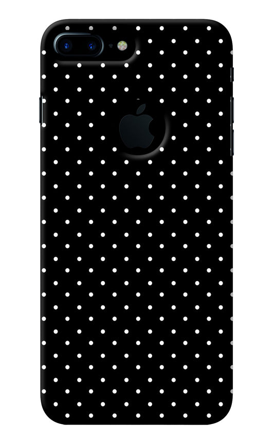 White Dots iPhone 7 Plus Logocut Back Cover