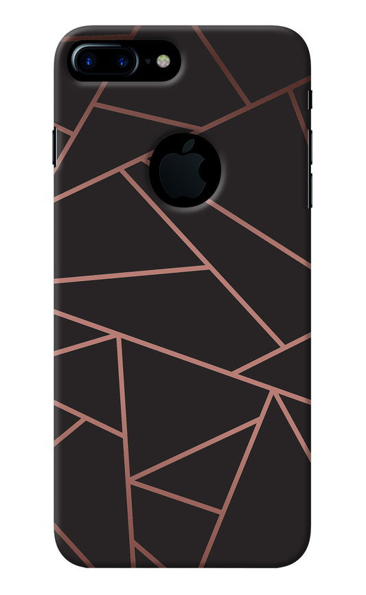 Geometric Pattern iPhone 7 Plus Logocut Back Cover