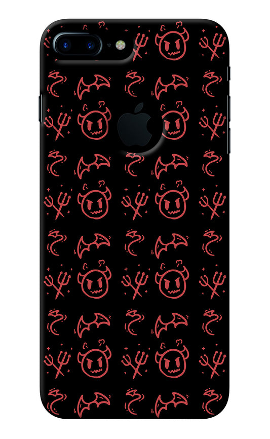 Devil iPhone 7 Plus Logocut Back Cover