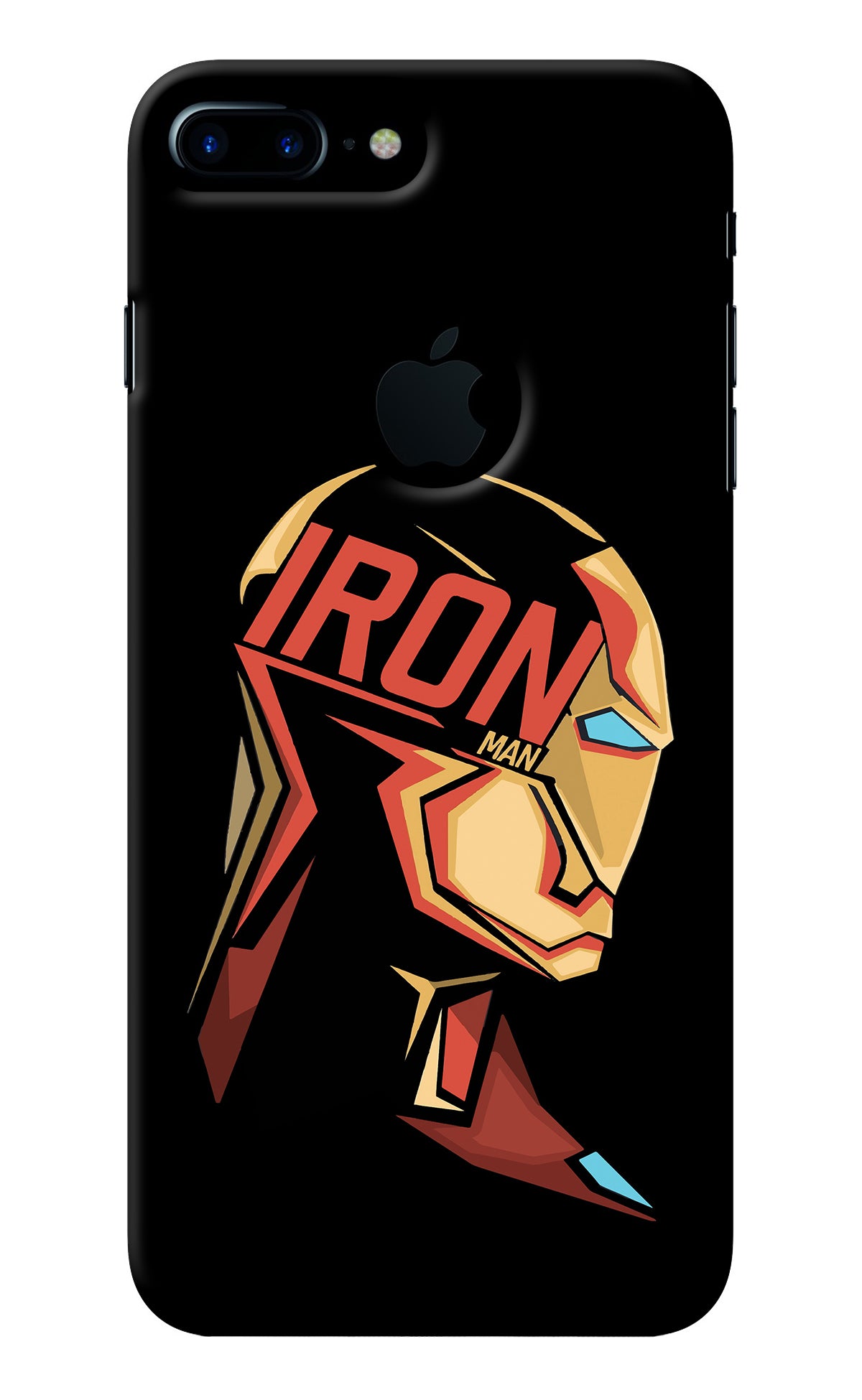 IronMan iPhone 7 Plus Logocut Back Cover